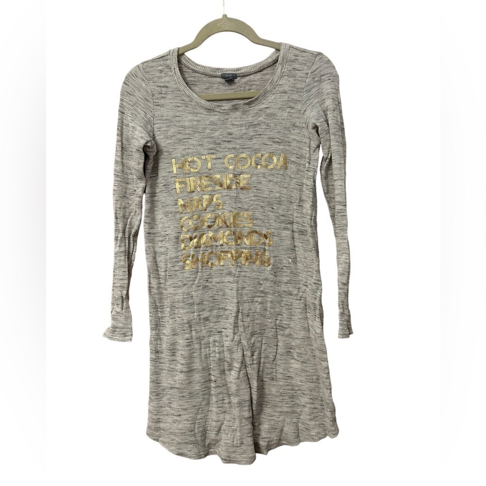 AERIE WAFFLE KNIT SLEEP SHIRT